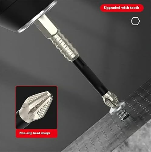 Image of Magfixer New K5 High-Magnetic Drill Dit Set,High-Magnetic Screwdriver Drill Bit,Magnetic Durability Screwdriver Drill Bit Set,Anti-Slip Magnetic Electric Screwdriver Set,25 50 65 70 90 150mm (2Set)