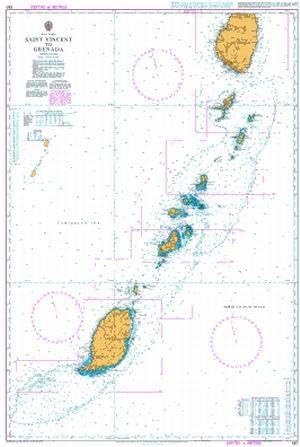 UKHO BA Chart 597: Saint Vincent to Grenada