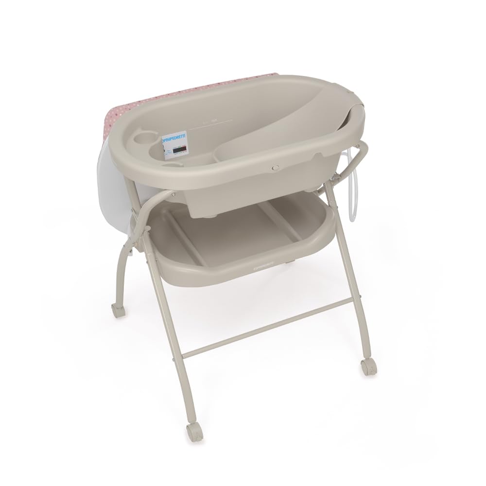 Foppapedretti Bath&Co Bagnetto con fasciatoio pieghevole, Rose