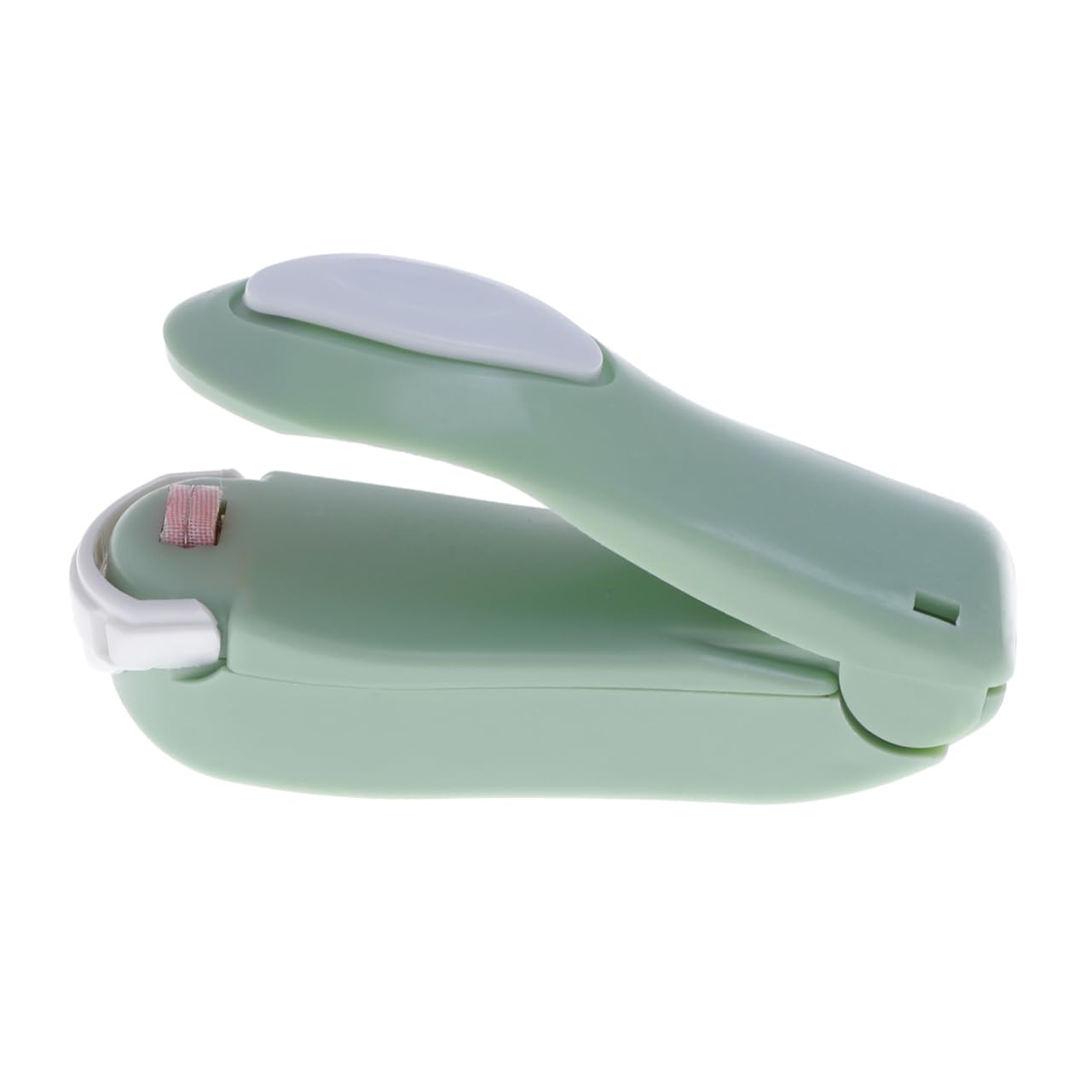 Garneck Portable Mini Hand Held Heat Sealer for Bags Battery Operated Bag Sealer Green for Snacks Food Preservation and Home Use Compact Design