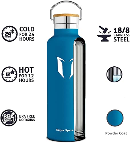 Super-Sparrow-Stainless-Steel-Water-Bottle-350ml500ml620ml750ml1L-Insulated-Metal-Water-Bottle-Standard-Mouth-Flask-BPA-Free-Straw-Water-Bottle-for-Work-Gym-Sports