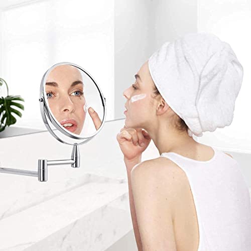 Miroir de salle de bain mural 8 pouces idéal pour une routine beauté chic - 5