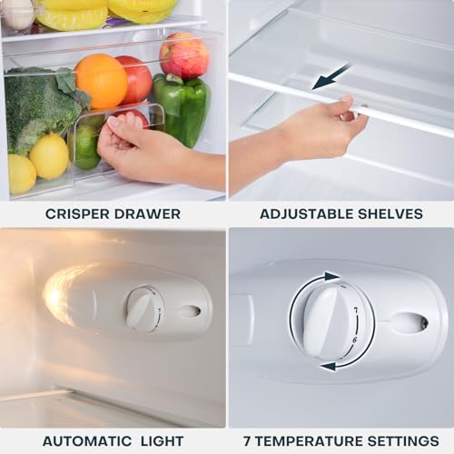 Upstreman BD311-STAINLESS 3.1 Cu.Ft Mini Fridge thumb #2