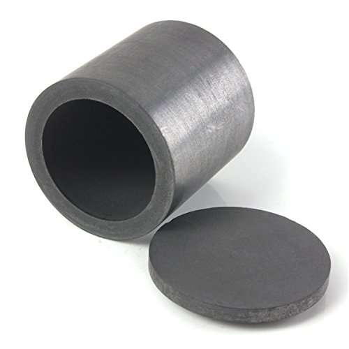 EsportsMJJ 40 * 40Mm Grafite Crogiolo Con Coperchio Laboratorio Articoli Di Fornitura