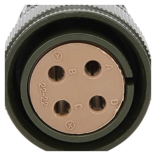 Conector de aviación 4 pines compatible con motores miniatura 4