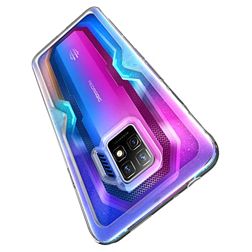 Futanwei Armor Series Case for RedMagic 7 Pro 2022 | Nubia RedMagic 7 Pro Case | Shockproof Protection Transparent Case | TPU Bumper + PC Back Cover | Shock-Absorbing Design | Military Grade | Matte