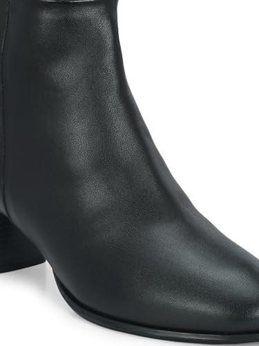 Image of Delize Tan Women Knee ankle boots 64473