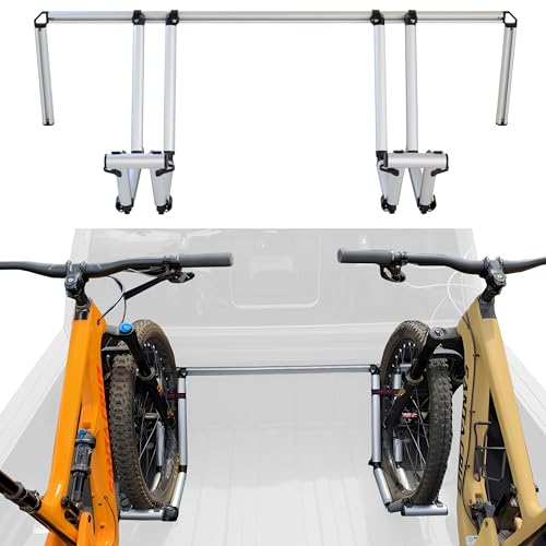 All-Aluminum 2 Bike Truck Bed Rack