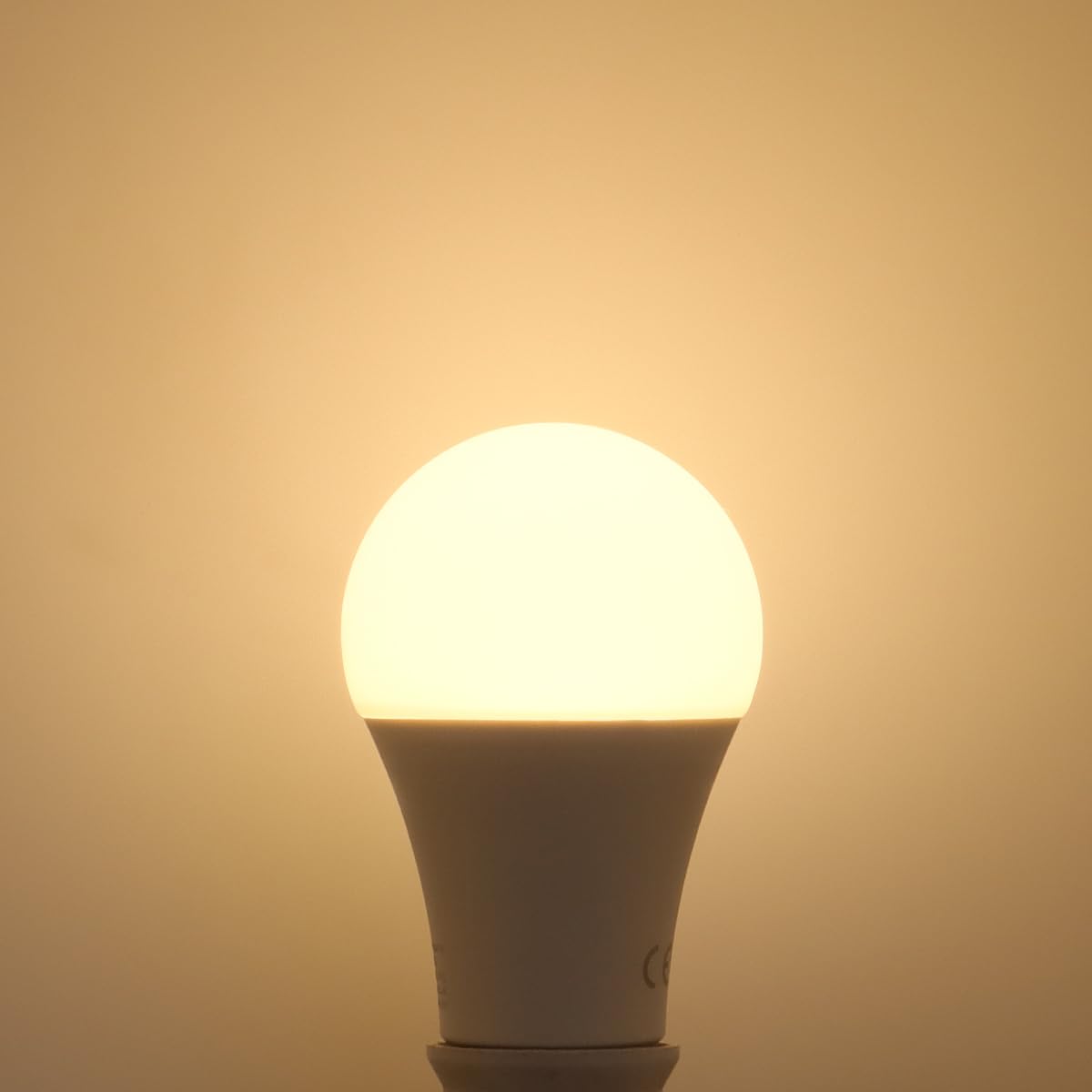 Long Life Lamp Company 10W LED E27 Light Bulb Edison Screw Warm White 3 Pack A60 White Globe - Image 2