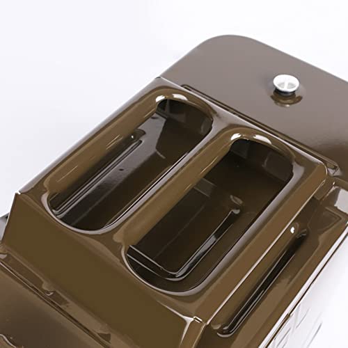 Bouteille de carburant extérieure en métal de haute qualité durable