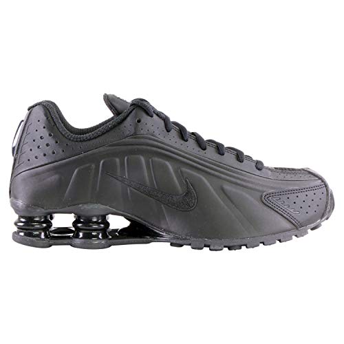 Nike Homme Shox R4 Chaussures d'Athlétisme, Noir (Black/Black/Black/White 44), 42 EU