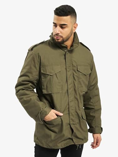 Individual Wear M-65 Classic Field Jacket for Man - Water-Repellent, with Removable Inner Jacket and Collar Hood3