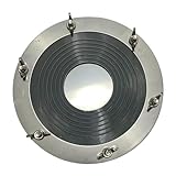 shamjina Tent Stove Jack Roof Pipe Flashing Silicone Pipe Sealing Cover Wood Burner Flue Pipe Fitting Flue Flashing for Camping Cabins, Black