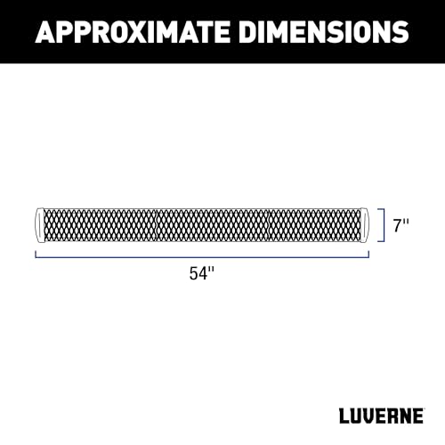 Luverne Grip Step tablero lateral aluminio negro 54 in miniatura 2