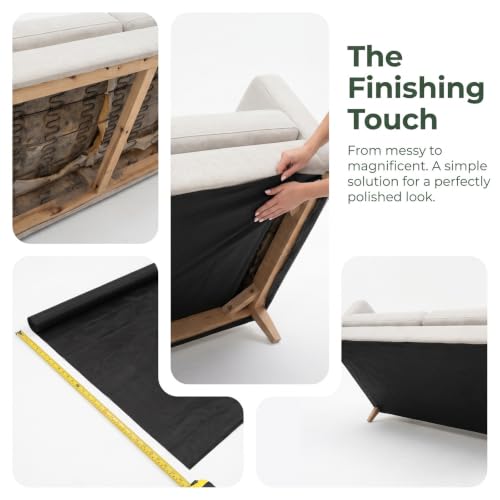 Material para tapizar muebles y fundas de sofá Zerodeko de 39,4 pulgadas para proyectos DIY 4
