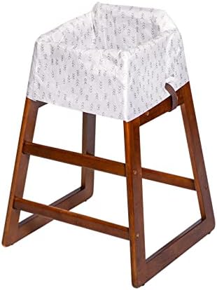 J.L. Childress Healthy Habits by Disposable Restaurant High Chair Cover Individually Wrapped for Travel Convenience, Stars/Hearts/Arrows