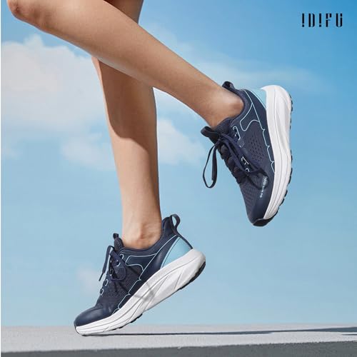 IDIFU Women's Running Shoes Slip On Walking Tennis Shoes Non Slip Comfortable Fashion Sneakers Gym Athletic Sports Shoes for Women Lightweight Breathable Workout Cross Training3