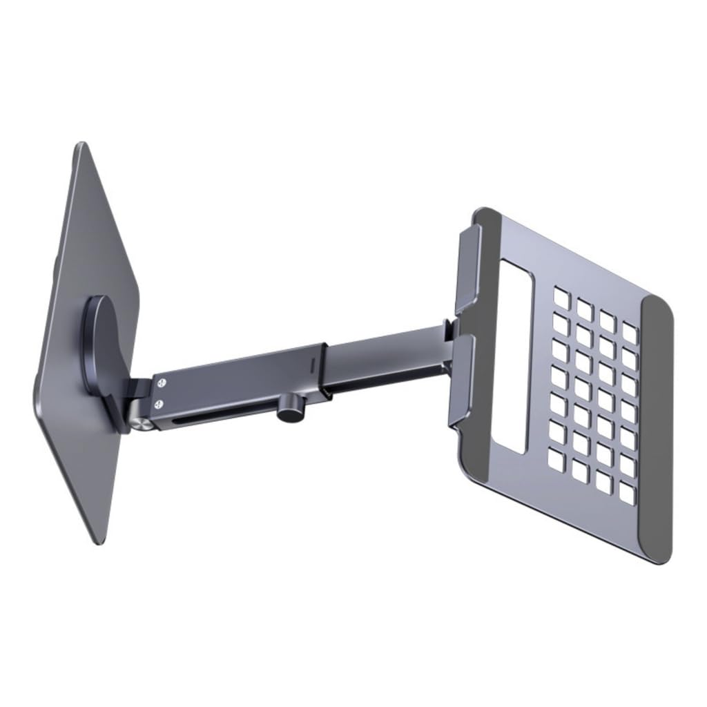Soporte de aluminio para tabletas de rotación de 360 grados con diseño plegable y altura ajustable