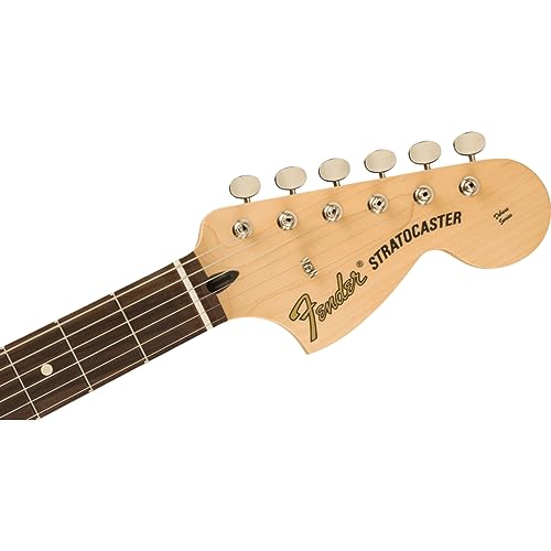 Fender Tom Delonge Strat RW Graffiti Yellow – Guitare Électrique - Les Beatles, Paul McCartney, John Lennon, RIngo Starr, George Harrison Fender Tom Delonge Strat RW Graffiti Yellow - Guitare Électrique – Image 7