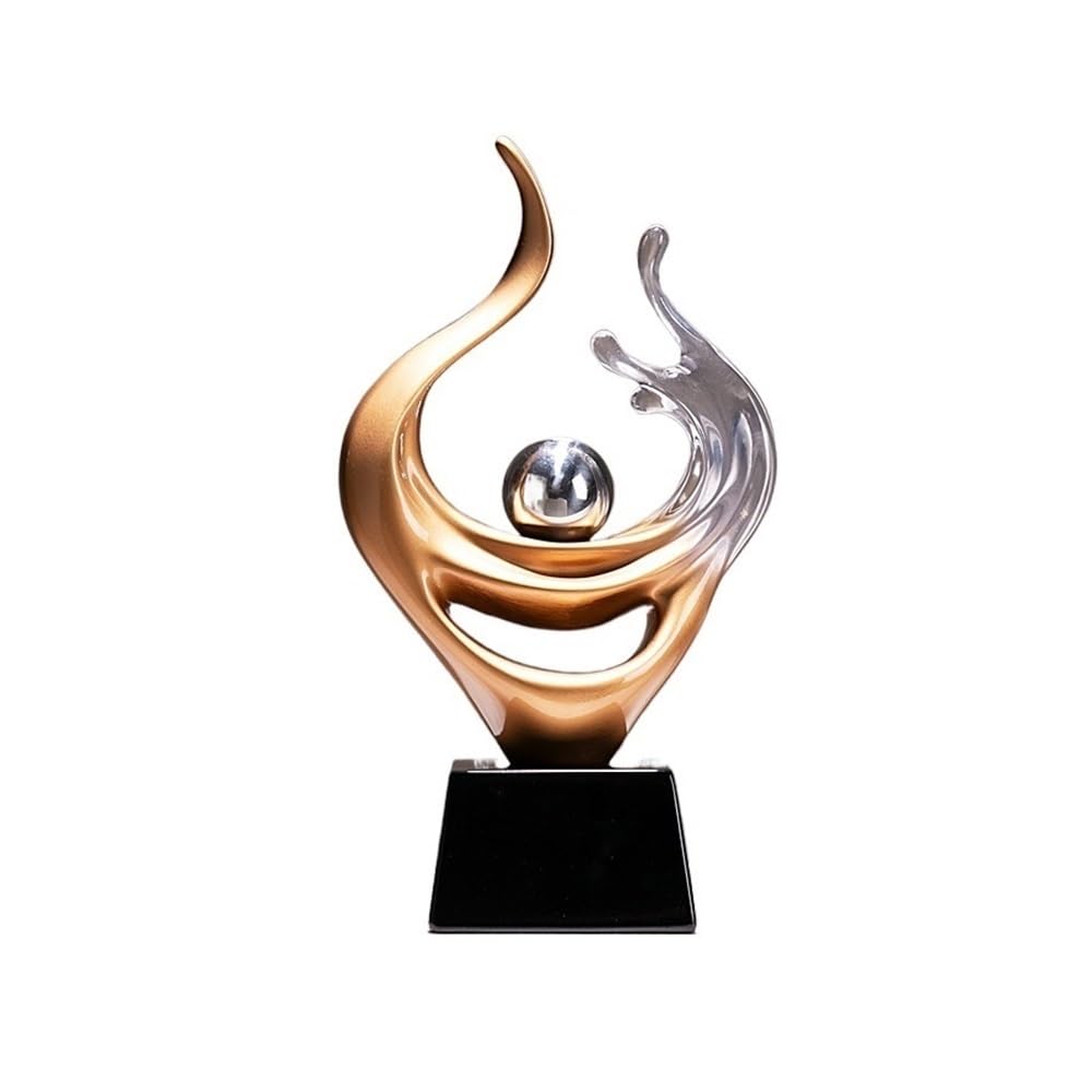 WQQYU6HKF Table Decorations Office Living Room TV Cabinet Wine Decoration Porch Crafts Light Luxury Desktop Ornaments Art Statue