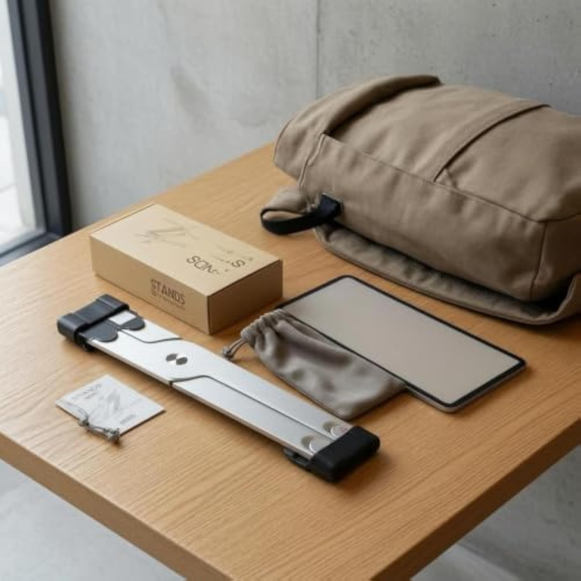Aluminum Alloy Adjustable Laptop Stand, Foldable