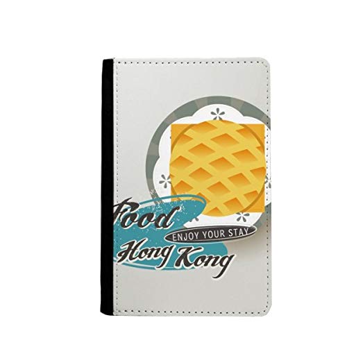 Étui passeport motif ananas en cuir PU pour voyageur chic
