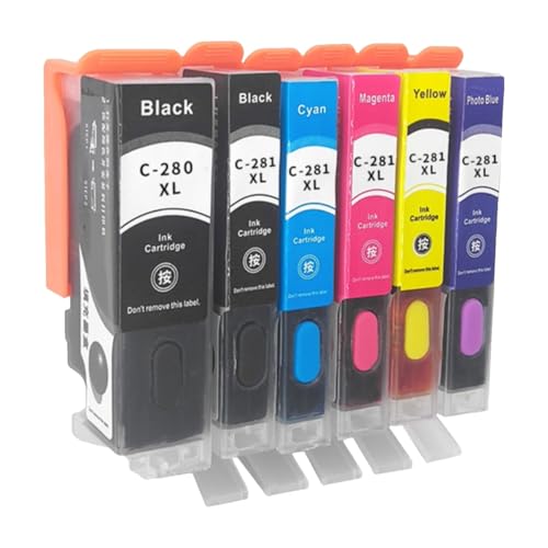Cartouche de recharge XXL pour TS8120 TS8220 avec encre 5 couleurs