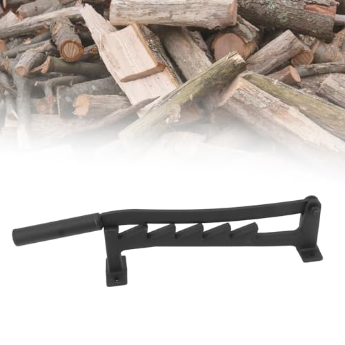 Fendeur de bûches en acier au carbone robuste à fixation murale - 5