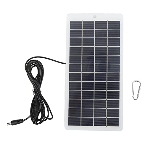 Panneau solaire 5W polycristallin haute efficacité avec interface de charge 12V