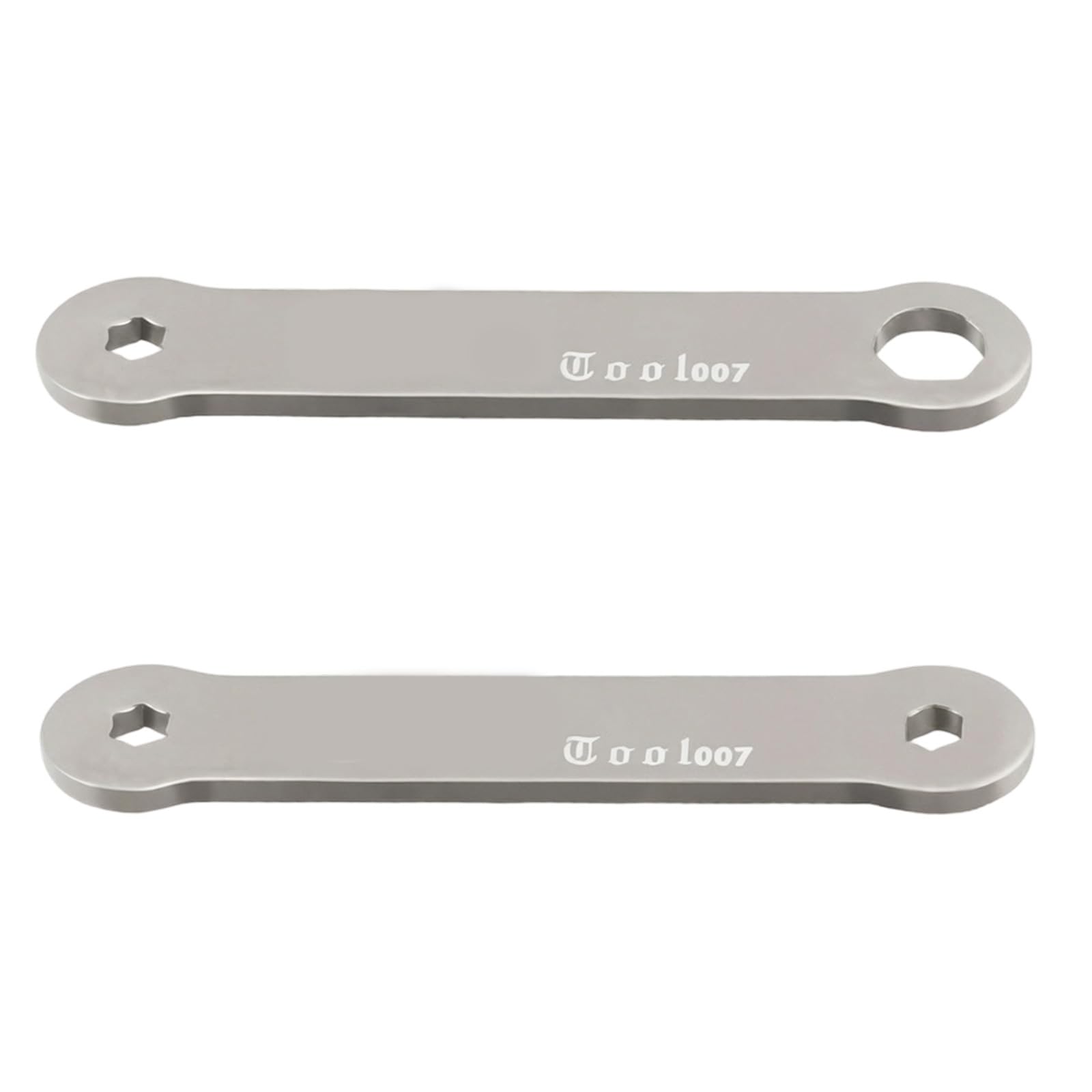 Limtula Compact Hand Wrench Pair for Hardware, Stainless Steel Double Ended Maintenance Tools for Bike and Home Repair Work Tasks Double Ended Wrench Stainless Steel Maintenance Bike Repair E