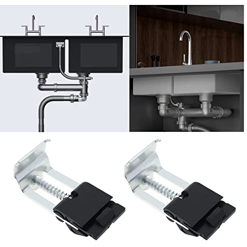EMSea 10Pcs Undermount Sink Clips Kitchen Sink Clips Installation Repair Hardware Clips Fastener Support for Kitchen Bathroom Shower Room - Image 3