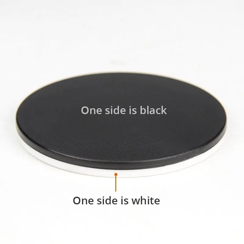 Piano Di Lavoro Per Microscopio - Round 100mm Bianco/Nero Per Microscopi Stereo - Foto 4