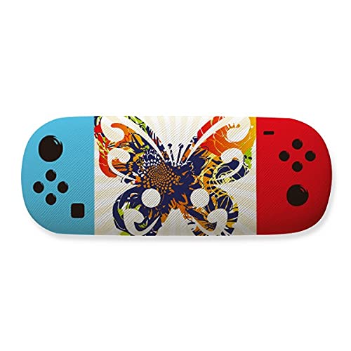 Étui de rangement pour lunettes motif fleurs papillon, le cadeau utile et poétique