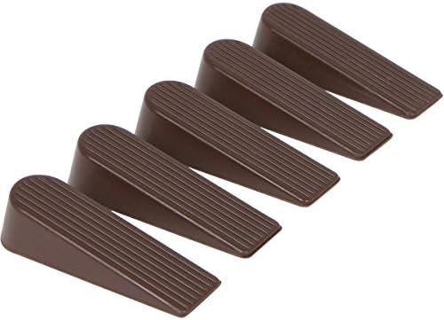 PKQP Door Stops Soft Silicone Door Stopper Non-Scratching Door Wedges Rubber/ Keeps Door Securely Open Door Stop for Office/ Home (5pcs/set)