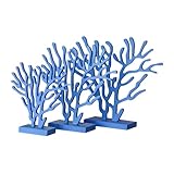 Decoración de coral para acuario: es fácil y cómoda de usar y fácil de guardar cuando no está en uso, decoraciones oceánicas para el hogar