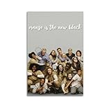 HASUEQWERURU Orange Is The New Black Poster, ästhetische 