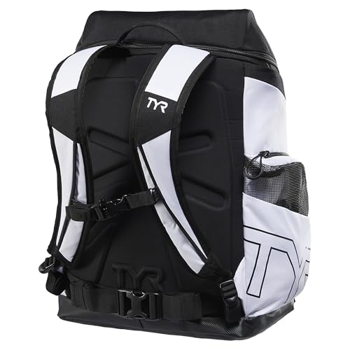 Image of Alliance Backpack TYR Wet /Dry Athletic Gym and Pool Bag for Men and Women - Separate Wet /Dry Compartments, 45L Capacity, Ergonomic, Water-Resistant - Available in Team Colors