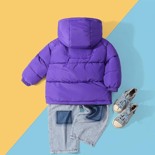 Toddler Winter Coat Girls Boys Puffer Jacket Lightweight Kids Down Alternative Outerwear School Outdoor Causal Comfy Coat3
