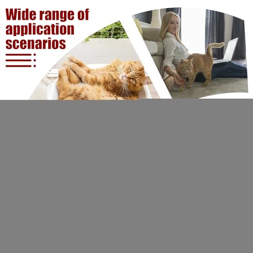 Cama de invierno para mascotas en jaula de interior con borde elevado protector 5