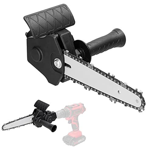 Juego de convertidor de motosierra eléctrica,Convertir taladro eléctrico en motosierra,Mini motosierra para cortar madera (6 pulgadas) Cover