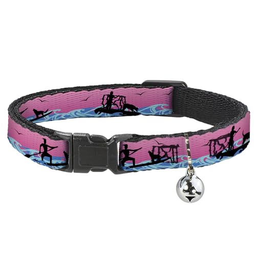 Cuello de gato para el hogar y exteriores con estampado náutico de tabla de pádel sup 2