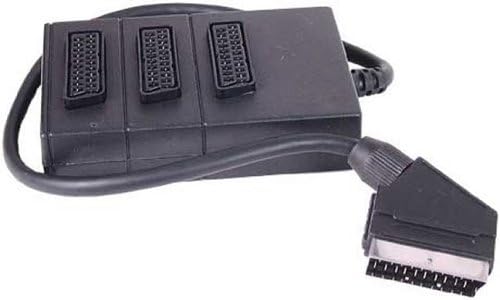 3 Way Scart Box to Scart Plug