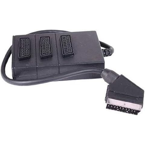 3 Way Scart Box to Scart Plug Cover