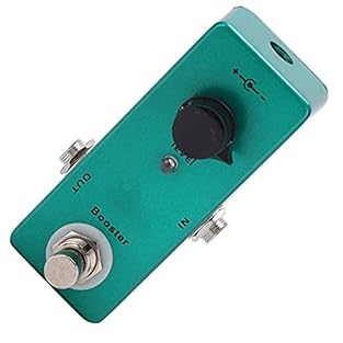 Pure - Experience the clarity with our boost effect pedal, designed to maintain the purity of your original guitar . It effectively reduces sound staining, enhancing your ’s richness and power for a more professional quality in both practice and perf...