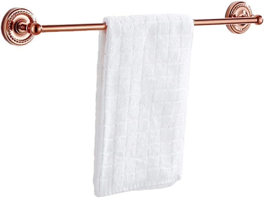 Rack de serviette unique CRODY support mural cuivre or rose accessoires salle de bain