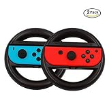 【Cool Wheel Shape】 Perfecto para todos los juegos de carreras, el volante te brinda una experiencia de conducción más realista cuando te gusta jugar al juego de carreras de interruptor de Nintendo;