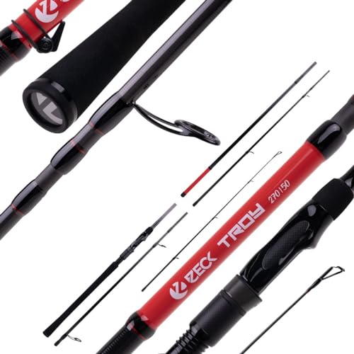 ZECK - 5-teilige Reiserute/Spinnrute für Zander & Hecht - Troy 270 | 50