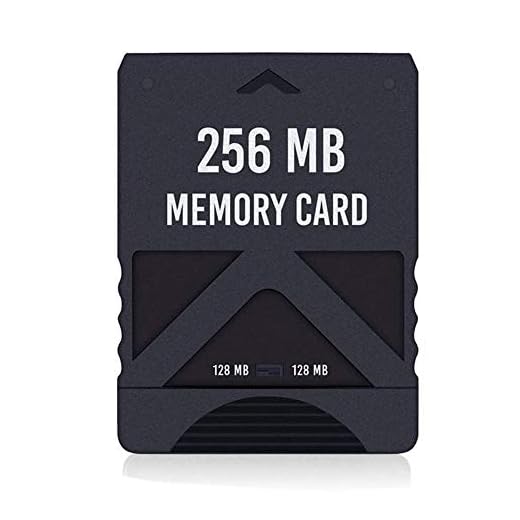 RGEEK 256MB High Speed Game Memory Card Compatible with PlayStation 2 PS2