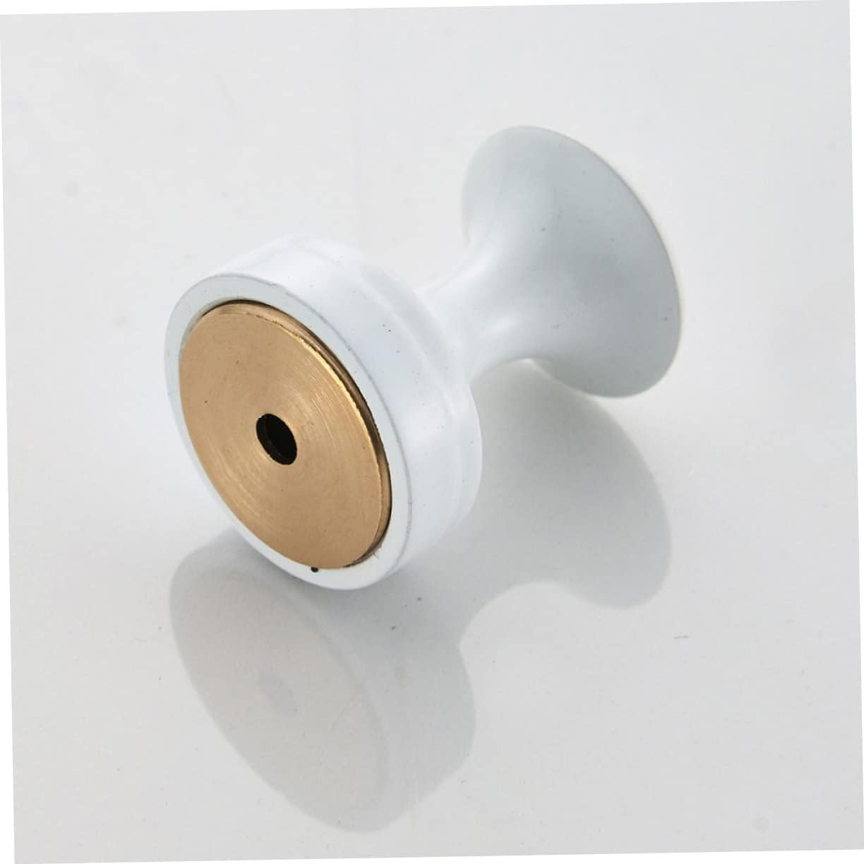 Ciieeo 3 pcs Simple Round Metal Wall Hooks White Coat and Hat Hooks for Bathroom Kitchen Home Use Sturdy Mini for Hanging Clothes and Towels