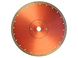 Diamant Trennscheibe extra dünn Durchmesser 350 mm, Aufnahme 25,4mm für extra harte Fliesen, Feinsteinzeug, Naturstein.